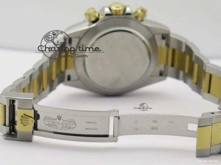 0405 Colorful Daytona SS YG 116523 JF Best Edition Gray Dial On SS YG Bracelet A 3897